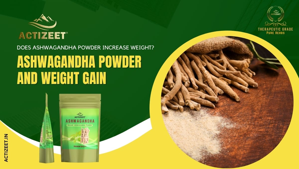 does ashwagandha powder increase weight