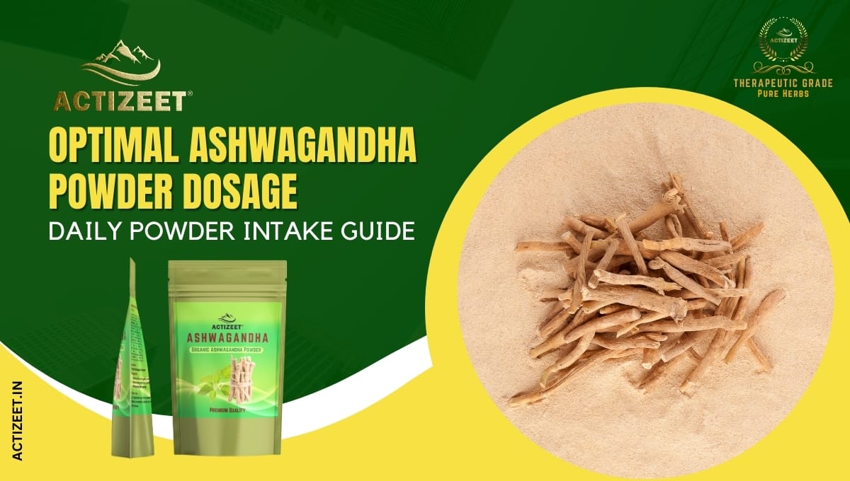 how much ashwagandha powder should be taken daily