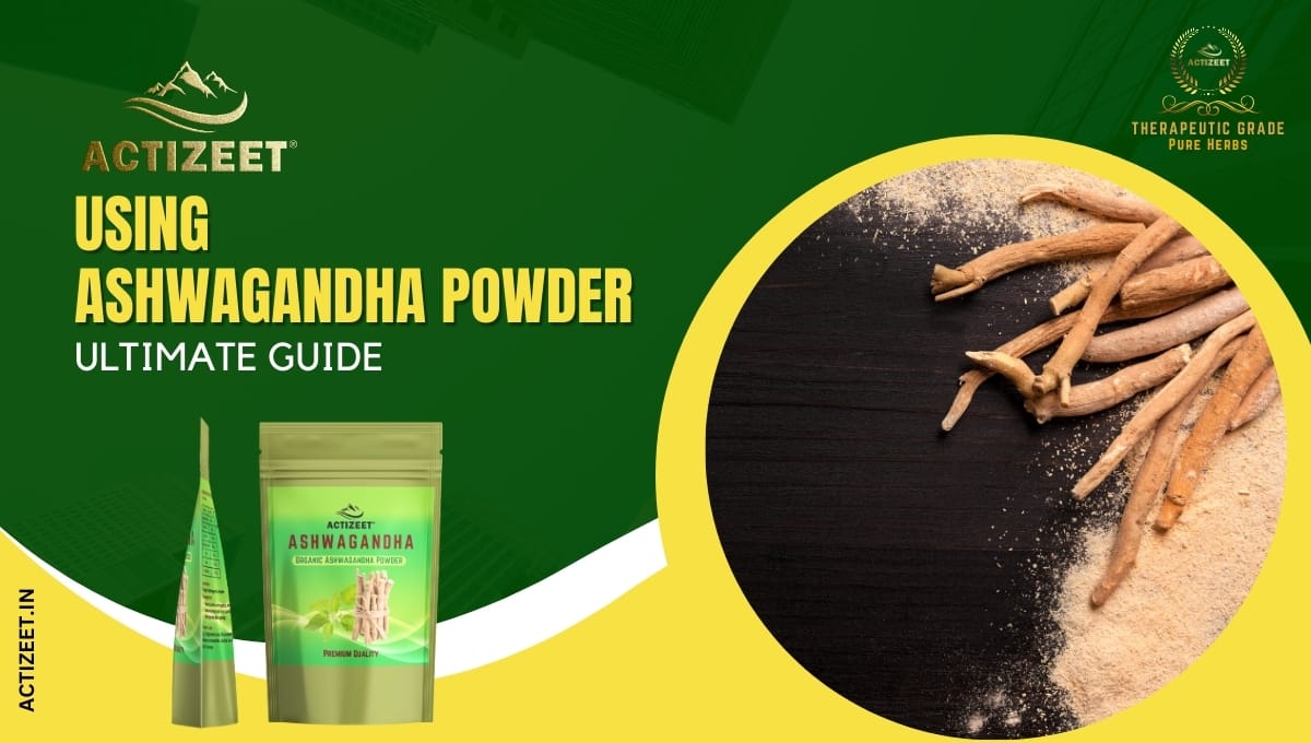 how use ashwagandha powder