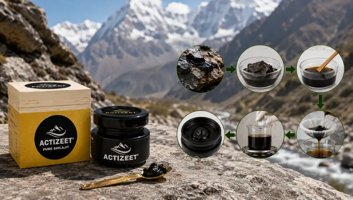 How Shilajit Is Made: The Million-Year Geological Process Behind India's Most Extraordinary Natural Supplement