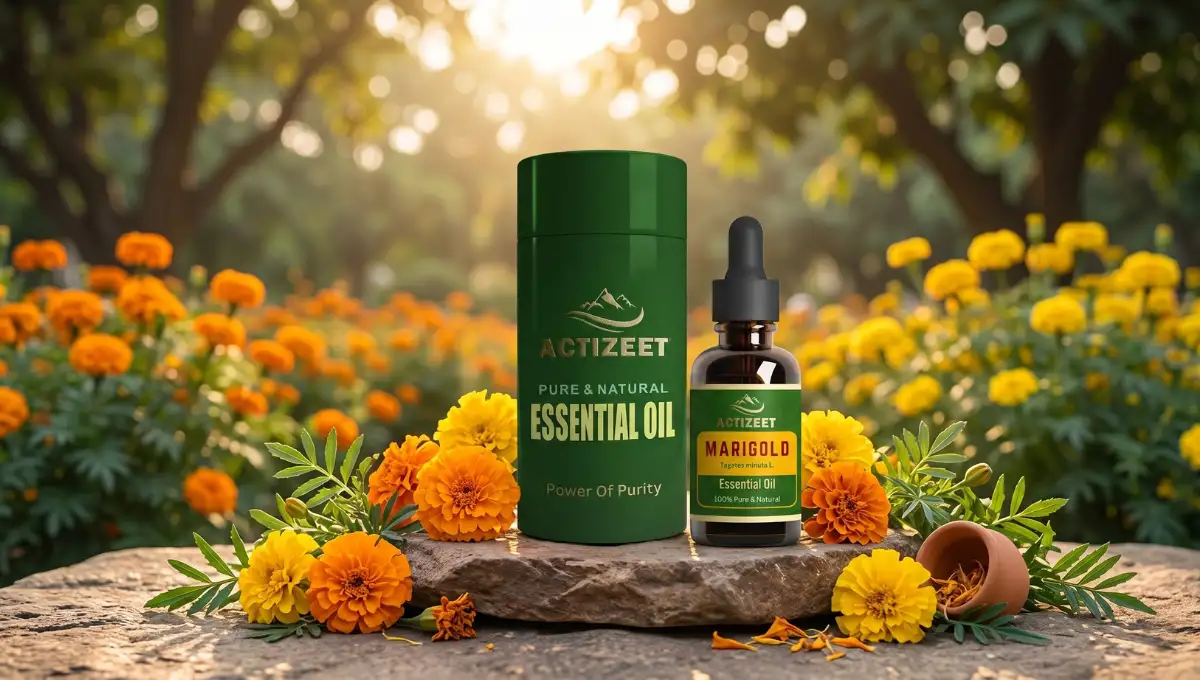 Marigold Essential Oil Benefits for Skin, Wounds & Wellness