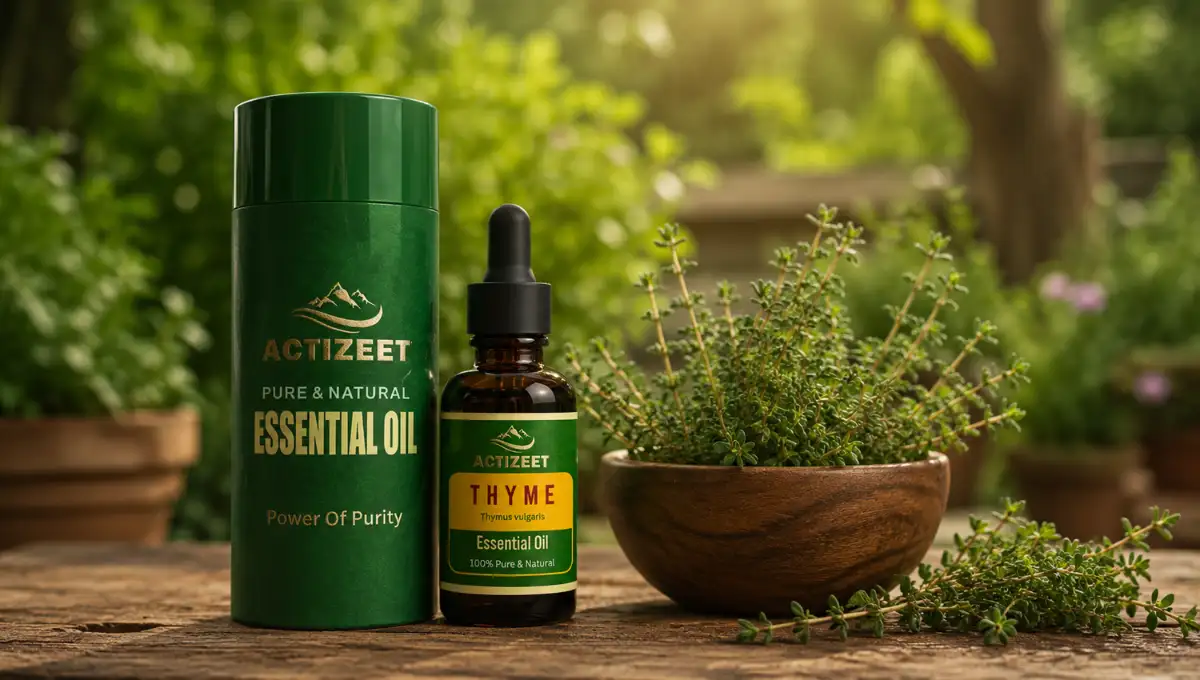 Thyme Essential Oil Benefits: How Thymus vulgaris Thymol, Carvacrol, and Linalool Deliver Antimicrobial Power, Respiratory Relief, Hair Growth, and Whole-Body Wellness
