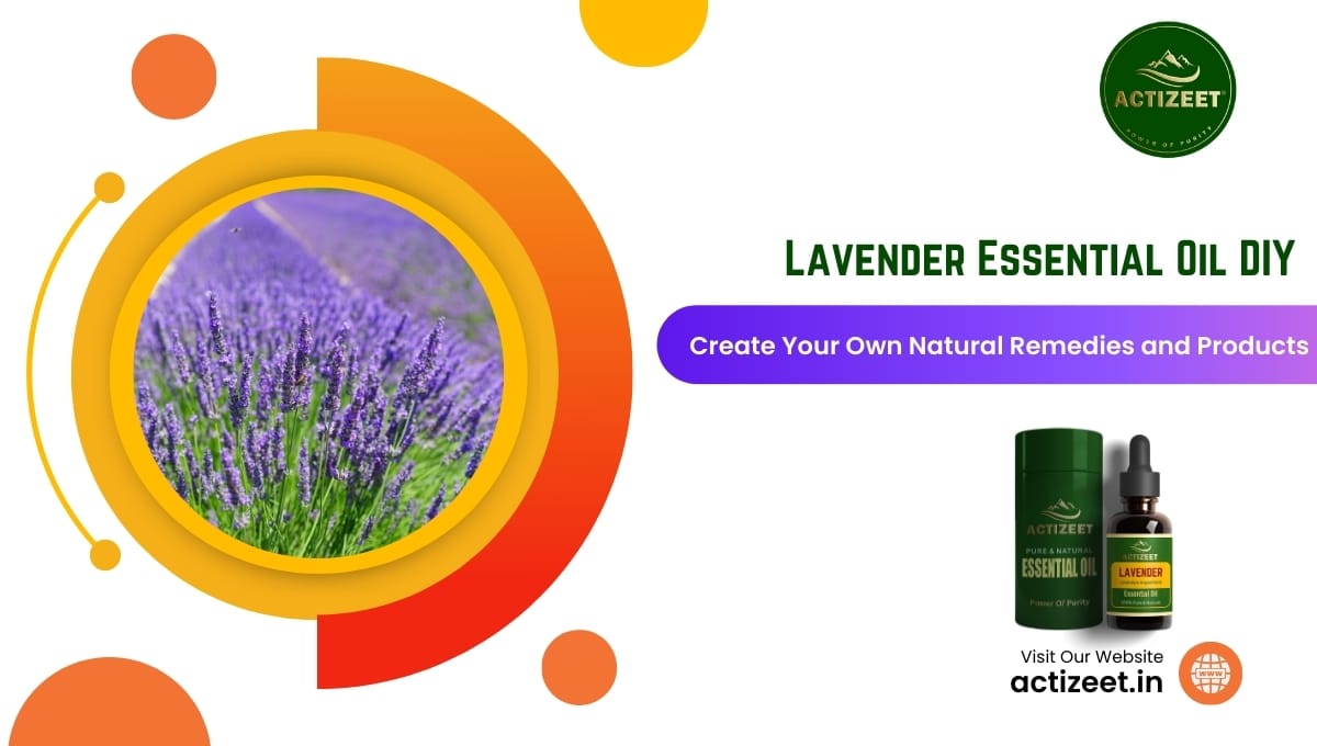 Lavender Essential Oil DIY