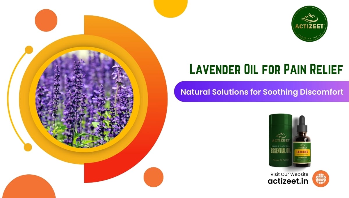 Lavender Oil for Pain Relief