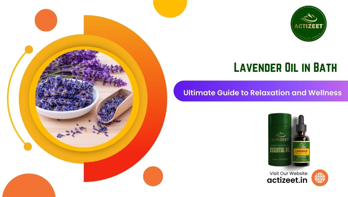 Lavender Oil in Bath