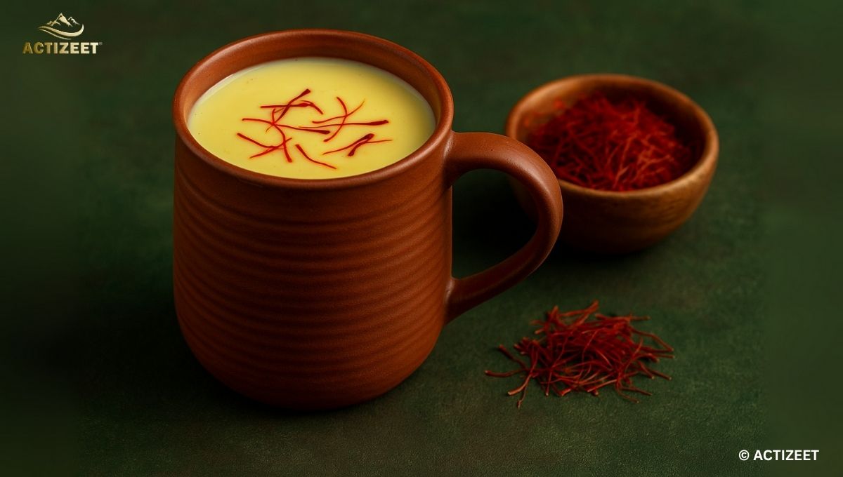 How Much ACTIZEET Kesar to Put in Milk