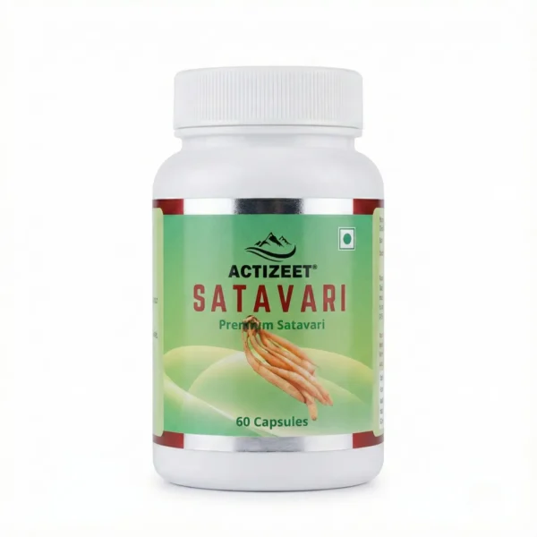 ACTIZEET Shatavari Capsules Pure Ayurvedic Supplement