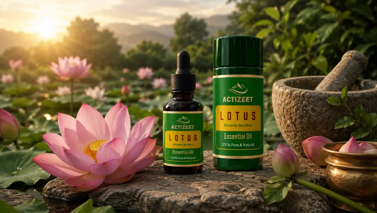 Best Lotus Oil in India A Complete Buyer's Guide to Pure, Authentic Nelumbo nucifera Essential Oil