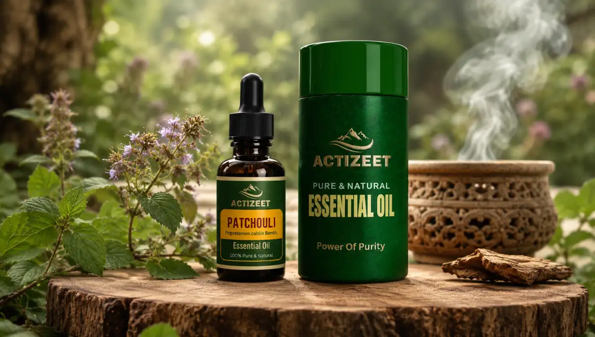 Patchouli Essential Oil Benefits How This Ancient Indonesian Earth Oil Delivers PMC-Confirmed Anti-Inflammatory, Antimicrobial, Gut-Supportive, and Deeply Grounding Therapy