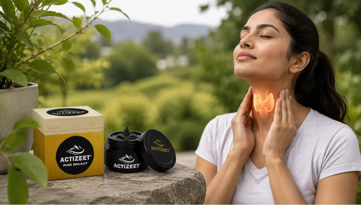 Shilajit for Thyroid How the Himalayan Resin Supports T3, T4, and Thyroid Health Through Mineral Science