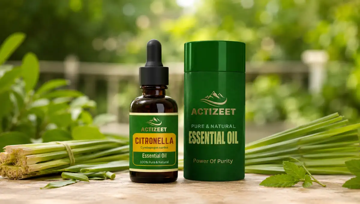 Citronella Essential Oil Benefits: How Cymbopogon nardus Citronellal and Geraniol Deliver Mosquito Protection, Antimicrobial Power, Skin Care, and Complete Wellness