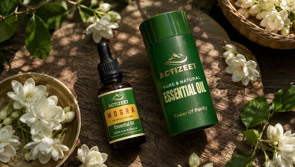 Best Mogra Oil in India A Complete Buyer's Guide to Pure, Authentic Jasminum sambac Essential Oil