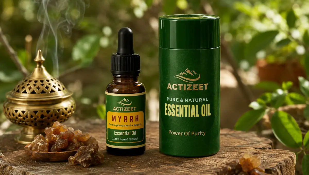 Best Myrrh Oil in India A Complete Buyer's Guide to Pure, Authentic Commiphora myrrha Essential Oil