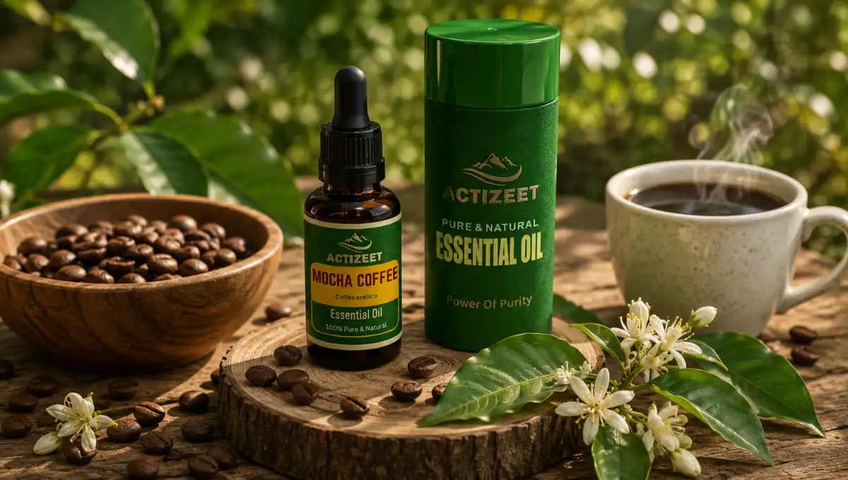 Coffee Essential Oil Benefits How Coffea arabica's Chlorogenic Acid, Caffeine, and Fatty Acids Deliver PMC-Confirmed Antioxidant, Anti-Inflammatory, and Skin-Transforming Power