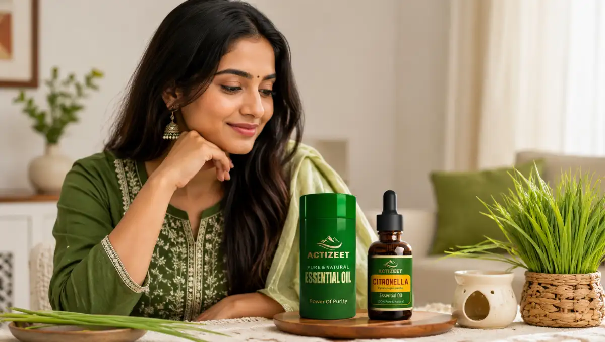 Best Citronella Oil in India: What Actually Works, What to Skip, and Why ACTIZEET® Sets the Standard